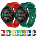 For Huawei Watch GT 2e Silicone Watch Band(White)