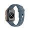 For OPPO Watch 41mm Silicone Watch Band(Rock Cyan)