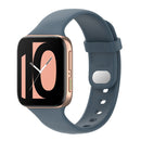 For OPPO Watch 41mm Silicone Watch Band(Rock Cyan)