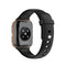 For OPPO Watch 46mm Silicone Watch Band(Black)