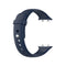 For OPPO Watch 46mm Silicone Watch Band(Midnight Blue)