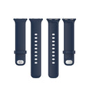 For OPPO Watch 46mm Silicone Watch Band(Midnight Blue)