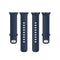 For OPPO Watch 46mm Silicone Watch Band(Midnight Blue)