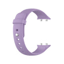 For OPPO Watch 46mm Silicone Watch Band(Light Purple)
