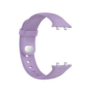 For OPPO Watch 46mm Silicone Watch Band(Light Purple)