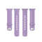 For OPPO Watch 46mm Silicone Watch Band(Light Purple)
