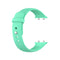 For OPPO Watch 46mm Silicone Watch Band(Stay Blue And Green)