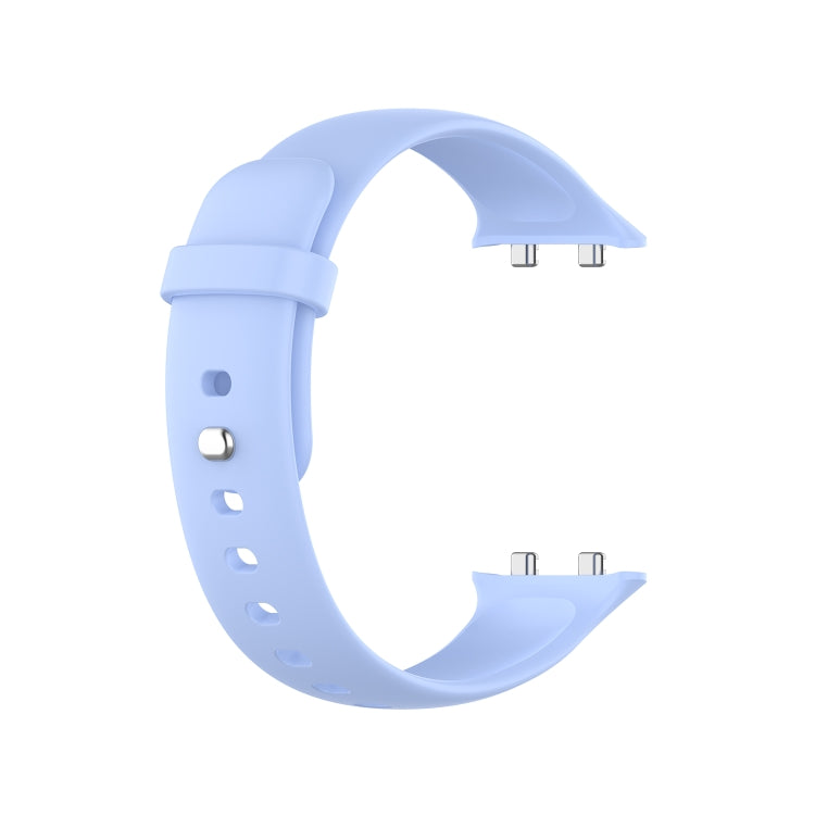 For OPPO Watch 46mm Silicone Watch Band(Chrysanthemum Blue)