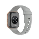 For OPPO Watch 46mm Silicone Watch Band(Gray)