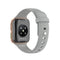 For OPPO Watch 46mm Silicone Watch Band(Gray)