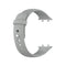 For OPPO Watch 46mm Silicone Watch Band(Gray)