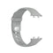 For OPPO Watch 46mm Silicone Watch Band(Gray)