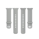 For OPPO Watch 46mm Silicone Watch Band(Gray)