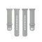 For OPPO Watch 46mm Silicone Watch Band(Gray)