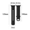 For OPPO Watch 46mm Silicone Watch Band(Gray)
