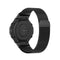 For Huami Amazfit T-Rex A1918 Milan Watch Band with Screwdriver(Black)
