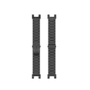 For Huami Amazfit T-Rex A1918 3-Beads Stainless Steel Watch Band with Screwdriver(Black)