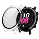For Huawei Watch GT2 42mm 2 in 1 Tempered Glass Screen Protector + Fully Plating PC Case(Transparent)