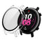 For Huawei Watch GT2 42mm 2 in 1 Tempered Glass Screen Protector + Fully Plating PC Case(Transparent)