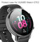 For Huawei Watch GT2 42mm 2 in 1 Tempered Glass Screen Protector + Fully Plating PC Case(Transparent)