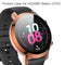 For Huawei Watch GT2 42mm 2 in 1 Tempered Glass Screen Protector + Fully Plating PC Case(Rose Gold)