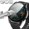 For Huawei Watch GT2 46mm 2 in 1 Tempered Glass Screen Protector + Fully Plating PC Case(Black)