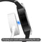 For Huawei Watch GT2 46mm 2 in 1 Tempered Glass Screen Protector + Fully Plating PC Case(Black)