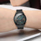 For Huawei Watch GT2 46mm 2 in 1 Tempered Glass Screen Protector + Fully Plating PC Case(Black)