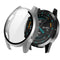 For Huawei Watch GT2 46mm 2 in 1 Tempered Glass Screen Protector + Fully Plating PC Case(Gray)