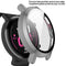 For Huawei Watch GT2 46mm 2 in 1 Tempered Glass Screen Protector + Fully Plating PC Case(Gray)