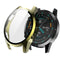 For Huawei Watch GT2 46mm 2 in 1 Tempered Glass Screen Protector + Fully Plating PC Case(Golden)