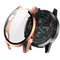 For Huawei Watch GT2 46mm 2 in 1 Tempered Glass Screen Protector + Fully Plating PC Case(Rose Gold)