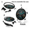 For Huawei Watch GT2 46mm 2 in 1 Tempered Glass Screen Protector + Fully Plating PC Case(Rose Gold)