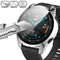 For Huawei Watch GT2 46mm 2 in 1 Tempered Glass Screen Protector + Fully Plating PC Case(Silver)