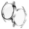 For Huawei Watch GT2 46mm 2 in 1 Tempered Glass Screen Protector + Fully Plating PC Case(Silver)