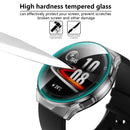For Huawei Watch GT2e 2 in 1 Tempered Glass Screen Protector + Fully Plating PC Case(Transparent)