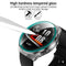 For Huawei Watch GT2e 2 in 1 Tempered Glass Screen Protector + Fully Plating PC Case(Transparent)
