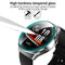 For Huawei Watch GT2e 2 in 1 Tempered Glass Screen Protector + Fully Plating PC Case(Silver)