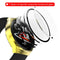 For Huawei Watch GT2e 2 in 1 Tempered Glass Screen Protector + Fully Plating PC Case(Golden)