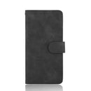 For UMIDIGI Power 3 Solid Color Skin Feel Magnetic Buckle Horizontal Flip Calf Texture PU Leather Case with Holder & Card Slots & Wallet(Black)