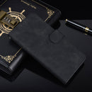 For UMIDIGI Power 3 Solid Color Skin Feel Magnetic Buckle Horizontal Flip Calf Texture PU Leather Case with Holder & Card Slots & Wallet(Black)