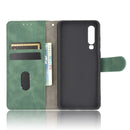 For Huawei P30 Solid Color Skin Feel Magnetic Buckle Horizontal Flip Calf Texture PU Leather Case with Holder & Card Slots & Wallet(Green)
