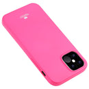 For iPhone 12 Pro Max GOOSPERY JELLY TPU Shockproof and Scratch Protective Case(Hot Pink)