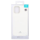 For iPhone 12 Pro Max GOOSPERY JELLY TPU Shockproof and Scratch Protective Case(White)