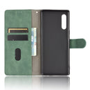 For LG Velvet Solid Color Skin Feel Magnetic Buckle Horizontal Flip Calf Texture PU Leather Case with Holder & Card Slots & Wallet(Green)
