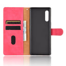 For LG Velvet Solid Color Skin Feel Magnetic Buckle Horizontal Flip Calf Texture PU Leather Case with Holder & Card Slots & Wallet(Rose Red)