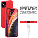 For iPhone 12 / 12 Pro GOOSPERY SOFT FEELING Liquid TPU Shockproof Soft Case(Stone Grey)