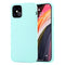 For iPhone 12 Pro Max GOOSPERY SOFT FEELING Liquid TPU Shockproof Soft Case(Mint Green)