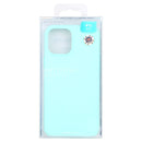 For iPhone 12 Pro Max GOOSPERY SOFT FEELING Liquid TPU Shockproof Soft Case(Mint Green)