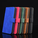 For Samsung Galaxy S20 Ultra Solid Color Skin Feel Magnetic Buckle Horizontal Flip Calf Texture PU Leather Case with Holder & Card Slots & Wallet(Brown)
